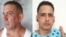 Combinación de fotos obtenidas de Facebook. Los presos políticos Jorge Luis García García (izquierda) y Yosvany Rosell García Caso.
