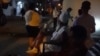 Mujeres protestan en Luyanó, La Habana, por malas condiciones en albergue. (Captura de video/Facebook Jorge Armando Hechevarría Mendéz)