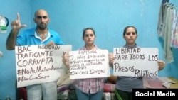 Los hermanos Miranda Leyva poco antes de ser detenidos.