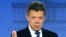 El presidente de Colombia, Juan Manuel Santos.