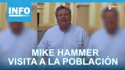 Info Martí | Mike Hammer visita a la población