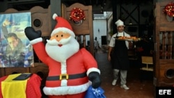 Celebrar la Navidad en una "paladar cubana"