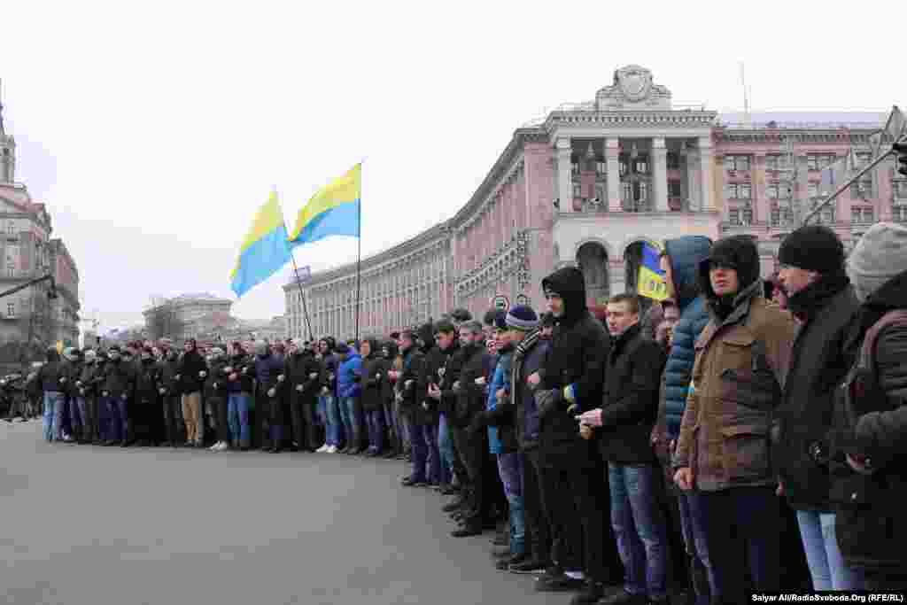 Recordando a los caídos en el EuroMaidán.
