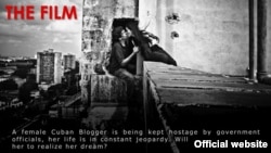 Imagen de la campaña de recaudación de fondos para la película de Yoani. 