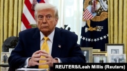 El presidente de EEUU, Donald Trump, en la Oficina Oval de la Casa Blanca en Washington, D.C., el 7 de marzo de 2025. REUTERS/Leah Millis 