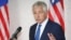 El secretario de Defensa estadounidense, Chuck Hagel, durante su conferencia de prensa en Malasia.