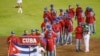 El equipo Cuba invitado a la Serie del Caribe de 2017, en Culiacán, México. (AP Photo/Luis Gutierrez)