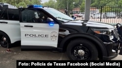 Una patrulla policial en Austin, Texas.