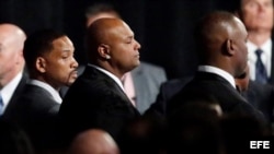 El actor Will Smith (i).