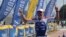 El checo Peter Vabrousek celebra tras ganar la medalla de bronce en el triatlón de La Habana el 13 de febrero de 2016.