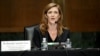 La exembajadora Samantha Power durante su audiencia de confirmación ante el Comité de Relaciones Exteriores del Senado, en marzo de 2021. Greg Nash/Mancomunada via REUTERS.
