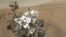 Imagen cedida por la agencia espacial estadounidense de la NASA del explorador Curiosity en Marte, el 31 de octubre del 2012.