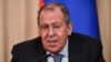El ministro de Relaciones Exteriores ruso, Sergei Lavrov. 