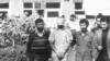 Rehenes estadounidenses en Teherán, el 8 de noviembre de 1979. (AP Photo/File).