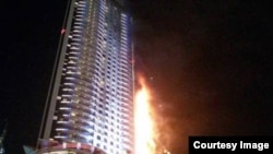 Burj Khalifa, edificio en Dubai.