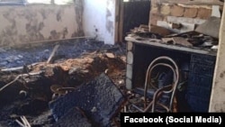 Imágenes del incendio en el edificio de Nuevo Vedado. 