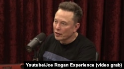 Elon Musk en el pódcast The Joe Rogan Experience.