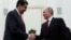 El presidente ruso Vladimir Putin y su homólogo venezolano Nicolás Maduro durante una reunión en el Kremlin en 2019.
