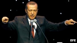 Primer ministro turco Recep Tayyip Erdogan. 