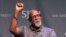 John Carlos, el 17 de octubre de 2018, en San José, California, en el aniversario 50 de su protesta. (AP/Tony Avelar).