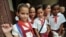 Escolares cubanos 