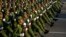 Foto Archivo. Soldados cubanos en un desfile militar en la Plaza de la Revolución en La Habana.