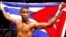 El boxeador cubano Rancés Barthelemy. 