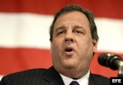 El gobernador de Nueva Jersey, Chris Christie.