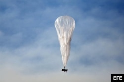 El Proyecto Loon sobre Nueva Zelanda.