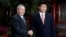 Raúl Castro (izq) y el presidente chino Xi Jinping.