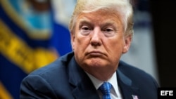 Trump sobre la ley para la intensificación de la revisión del riesgo de inversión extranjera.