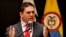 El ministro de Defensa de Colombia, Juan Carlos Pinzón.