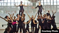 Estudiantes de la escuela Nacional de Danza, perteneciente a la ENA.