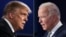 Donald Trump y Joe Biden debaten por la presidencia de EE. UU.