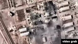 Imágenes satelitales del complejo nuclear de Isfahán, uno de los golpeados por el ataque de las fuerzas estadounidenses. 