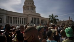 Miles de cubanos se manifestaron contra el régimen el pasado 11 de julio. (AP/Ramon Espinosa)