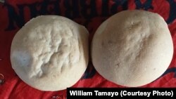 Pan de mala calidad distribuido el 26 de julio en Banes, Holguín. Los residentes dijeron que estaba tan duro como una piedra.