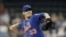 El lanzador de los Mets de New York, Matt Harvey. 