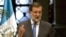 El presidente del gobierno español, Mariano Rajoy durante una conferencia de prensa en Guatemala. Archivo.