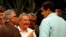 Raúl Castro, Nicolás Maduro y el secretario general de la Asociación de Estados del Caribe, Alfonso Múnera.