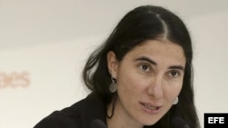 La bloguera cubana Yoani Sánchez.