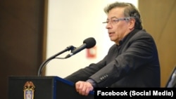 El presidente colombiano Gustavo Petro. 