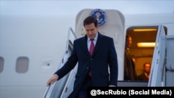 El Secretario de Estado Marco Rubio. 