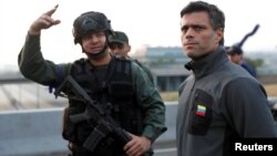 Leopoldo López, La Carlota.