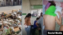 Crisis sanitaria en Cuba: denuncian insalubridad y colapso de hospitales y policlínicos.