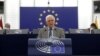 Josep Borrell, vicepresidente de la comisión europea encargada de coordinar la acción exterior de la Unión Europea, pronuncia un discurso en el Parlamento Europeo, en Estrasburgo, Francia. Jean-Francois Badias / Pool via REUTERS