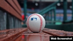 Pelota de Grandes Ligas.