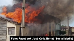 Incendio en Manzanillo