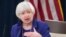 La presidenta del la Reserva Federal estadounidense, Janet Yellen.