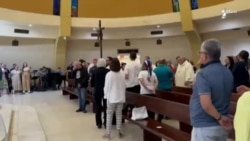 Misa en la Ermita de la Caridad el viernes 11 de julio 2025.